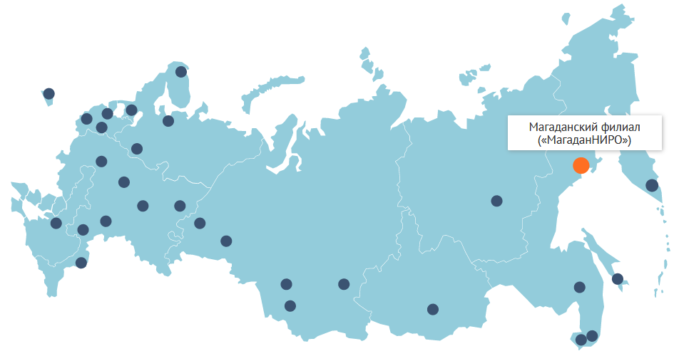 карта с магаданниро