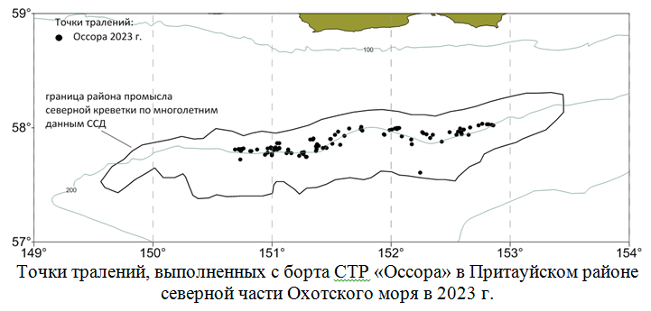 точки тралений 2023