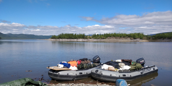 Учёными ВНИРО проводятся исследования водных биологических ресурсов в акватории Колымского водохранилища